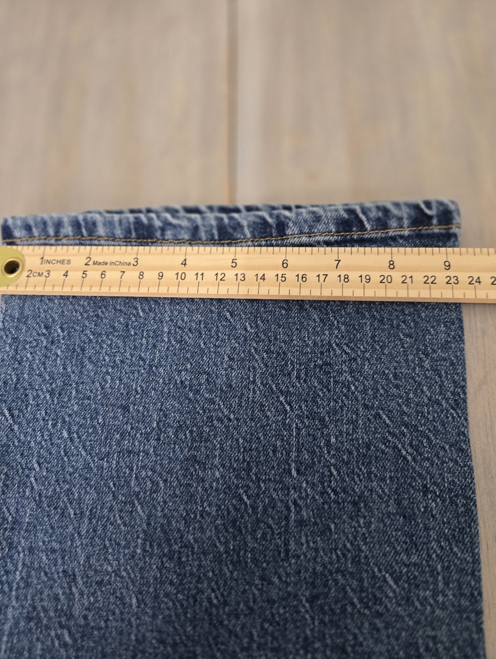 NWT Urban Outfitters BDG Stretch High Rise Flare Distressed Jeans Size 27 - Picture 9 of 11